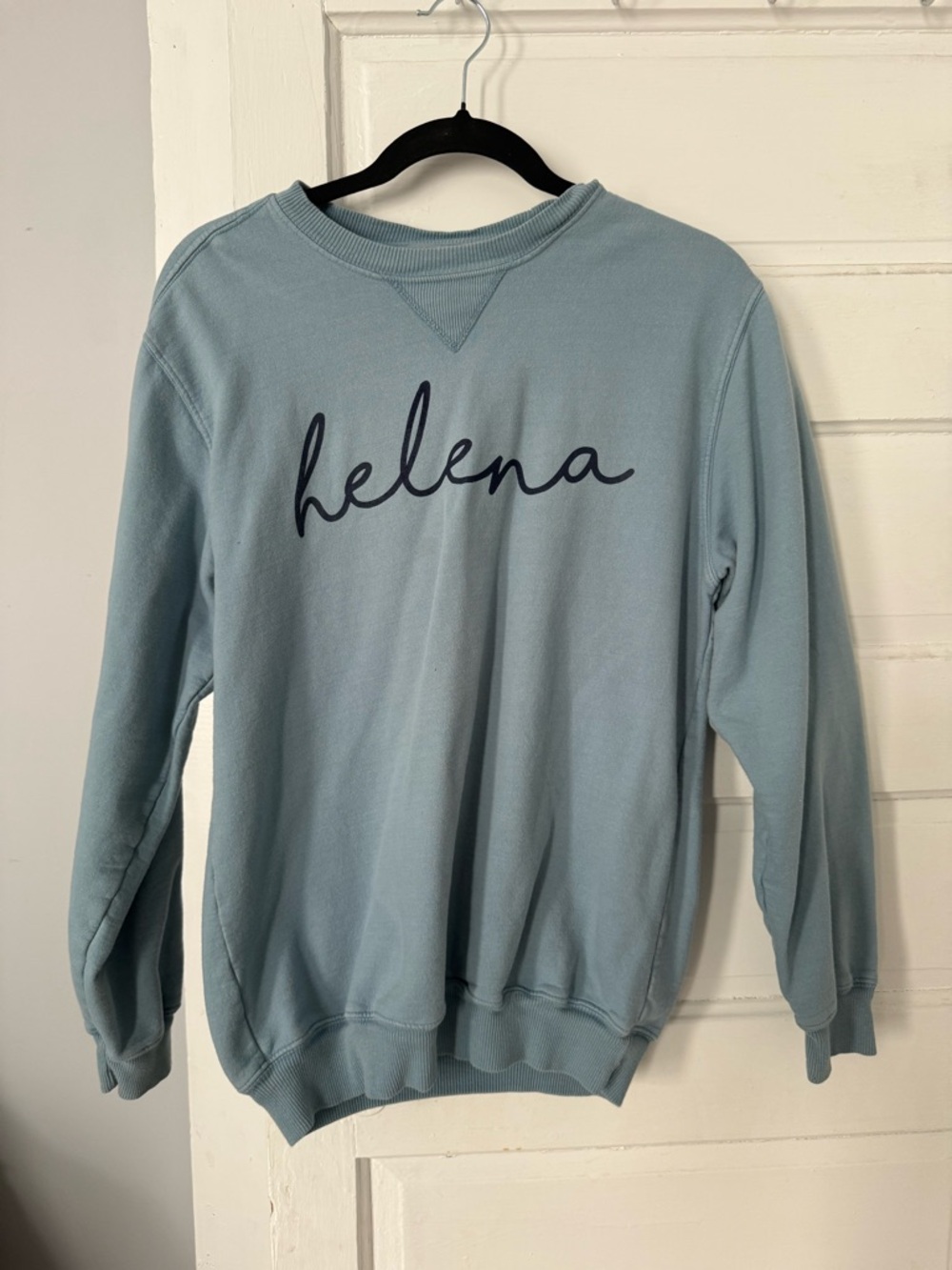 Port and Company Light Blue 'helena' Long Sleeve Tee